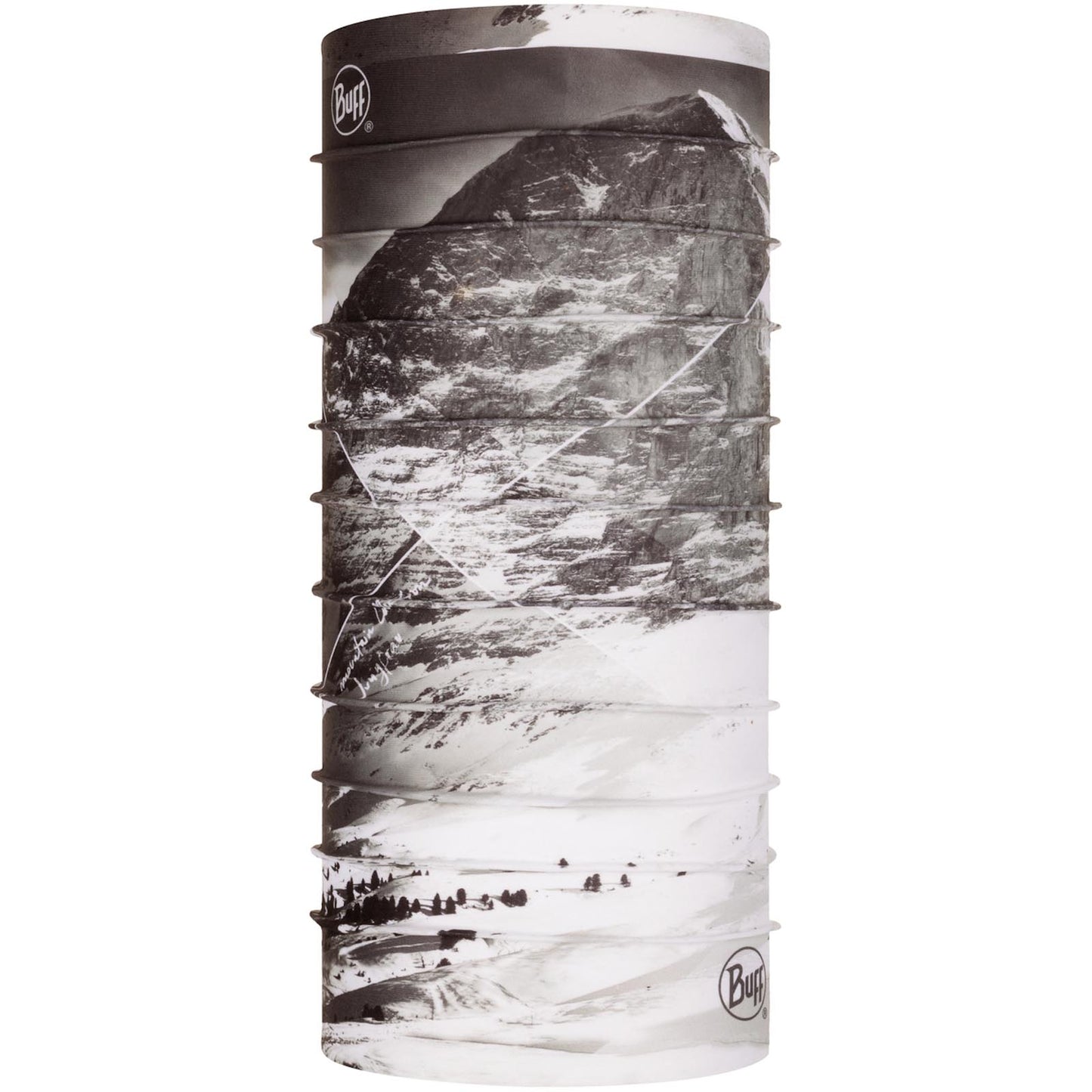 Buff Unisex Jungfrau Original Tubular Neck Gaiter - Grey