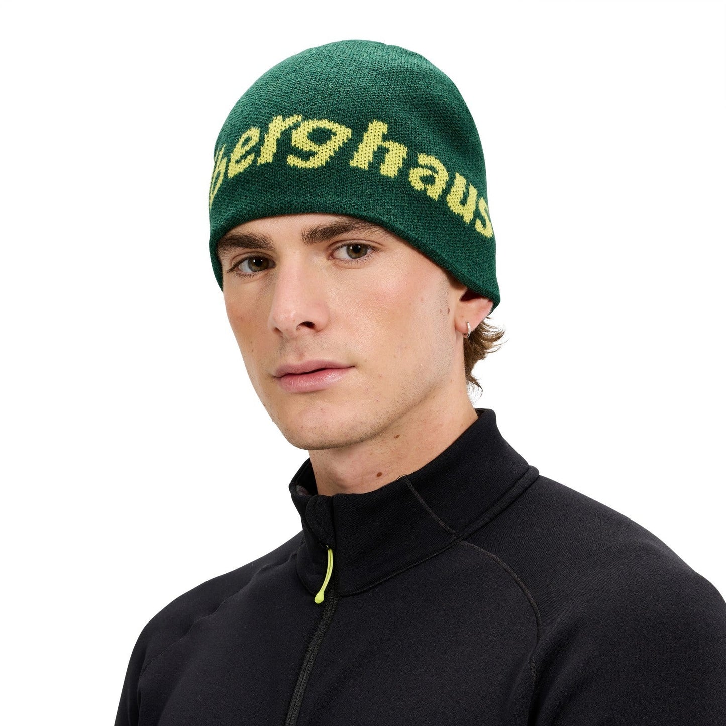 Berghaus Unisex Blocks Large Logo Beanie - Off Peak/Spark - OS