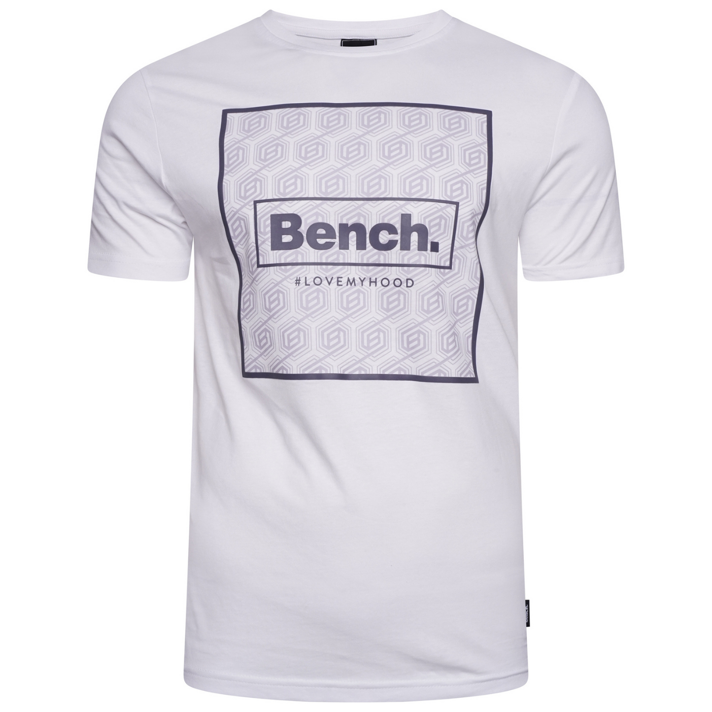 Bench Mens Ferrior Short Sleeve Printed Graphic T Shirt