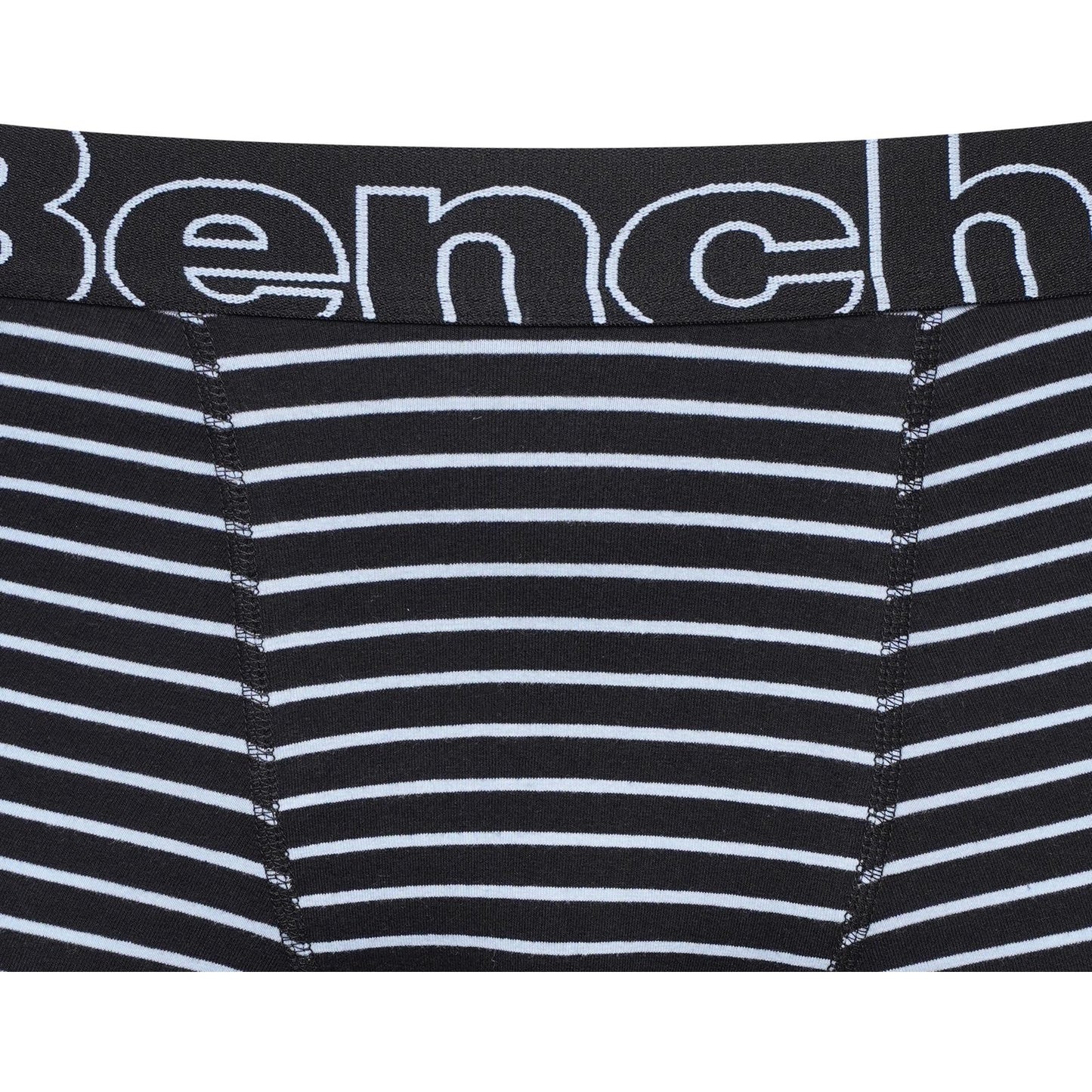 Bench Mens Rusby 3 Pack Elasticated Boxer Shorts
