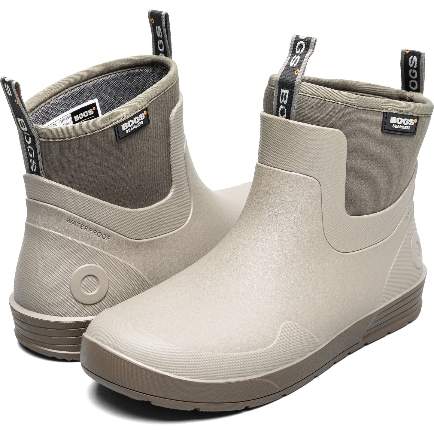BOGS Mens Rockaway Semless Chelsea Wellies