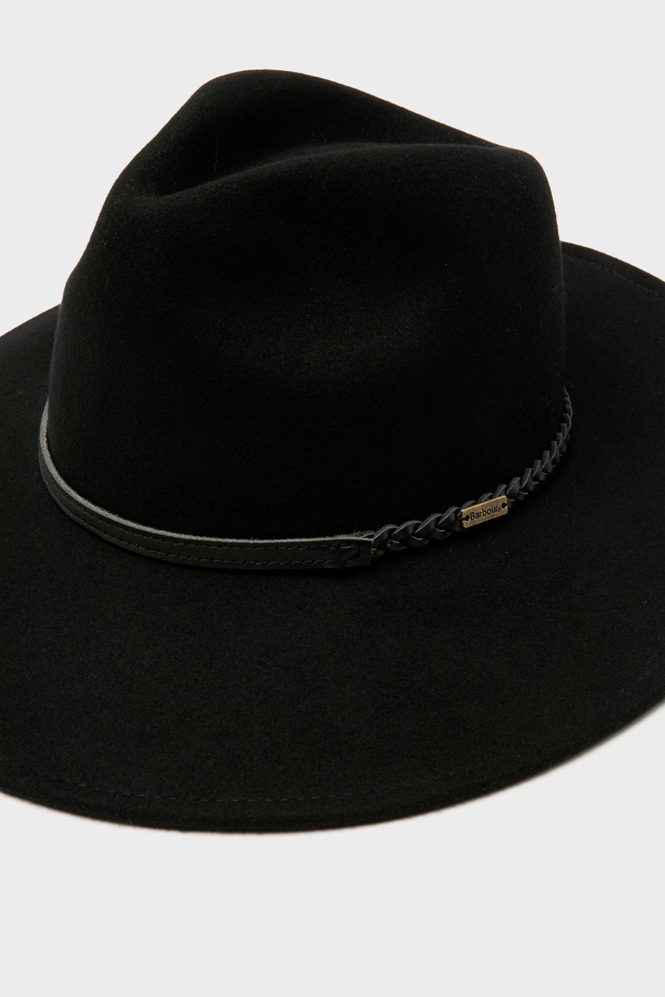 Black Tack Fedora Hat