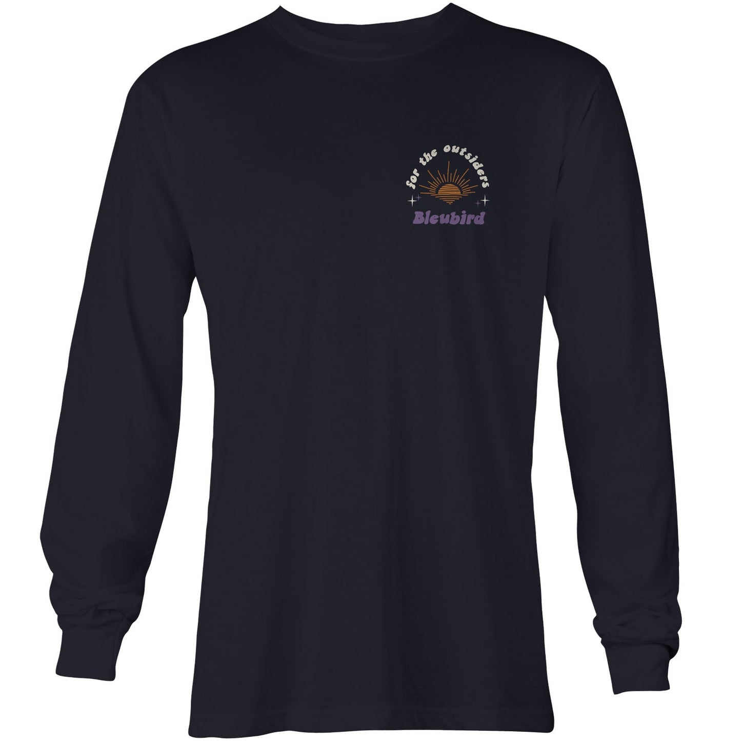 Bleubird Unisex Outsider Long Sleeve T-Shirt - Navy