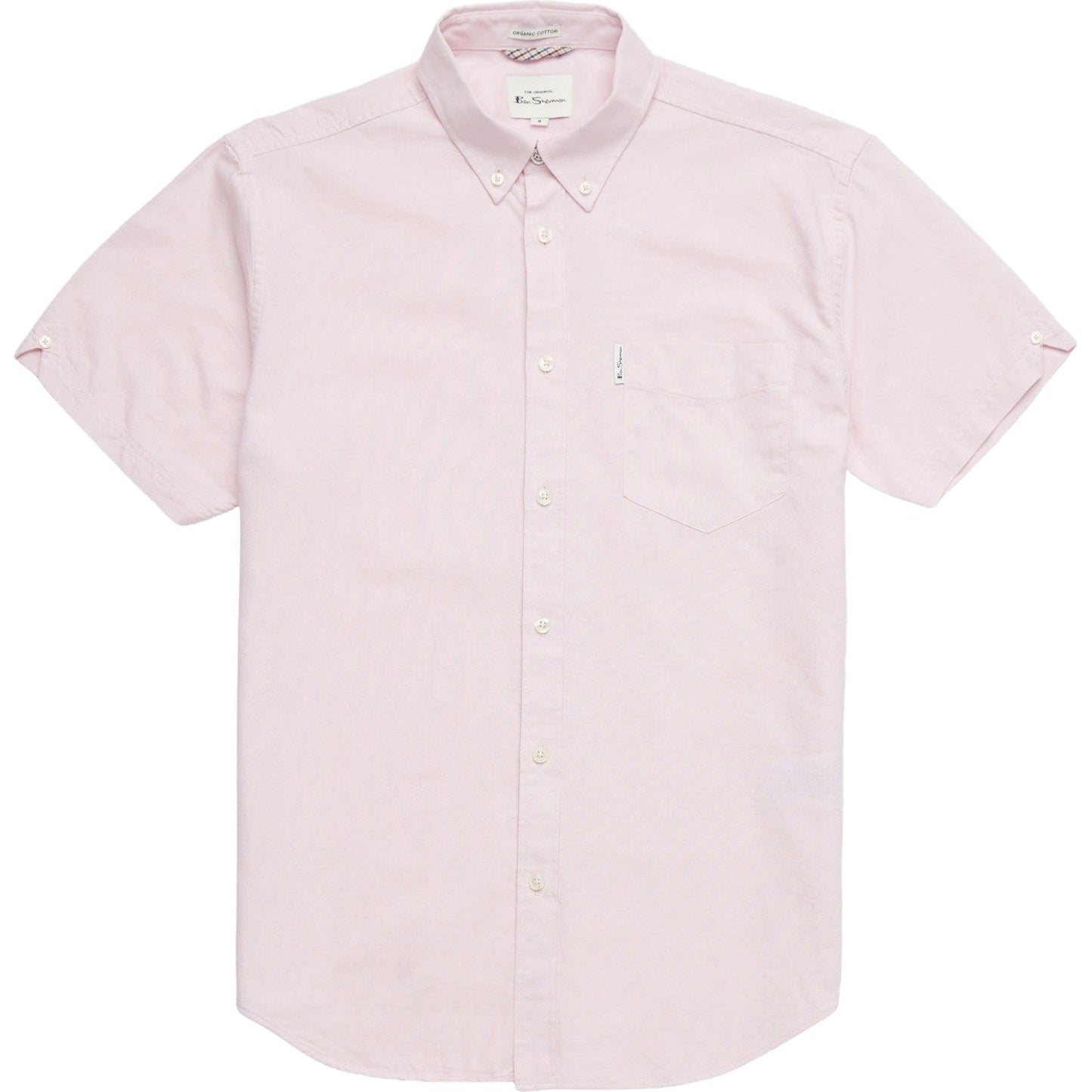 Ben Sherman Mens Signature Gots Big & Tall Short Sleeve Shirt