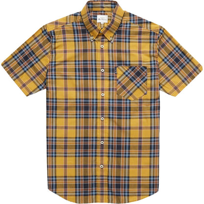 Ben Sherman Mens Classic Check Big & Tall Short Sleeve Shirt