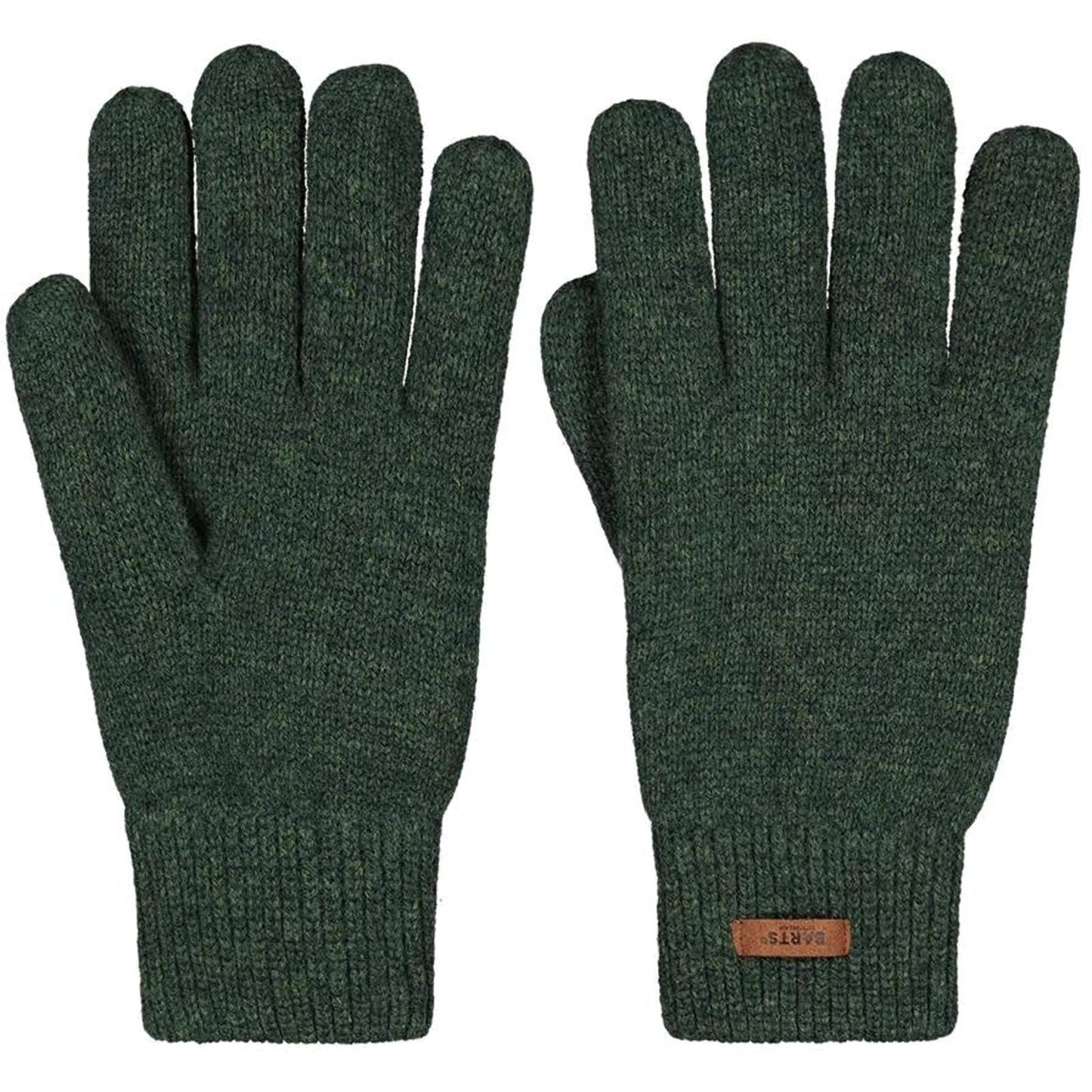 Barts Mens Haakkon Wool Fleece Lined Ribbed Cuff Gloves