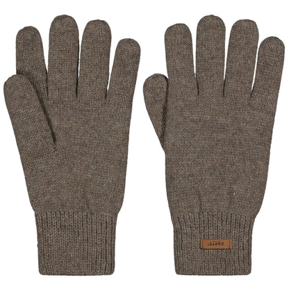 Barts Mens Haakkon Wool Fleece Lined Ribbed Cuff Gloves