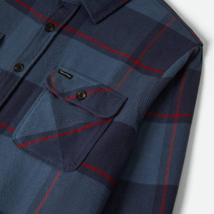 Brixton Mens Bowery Flannel Shacket