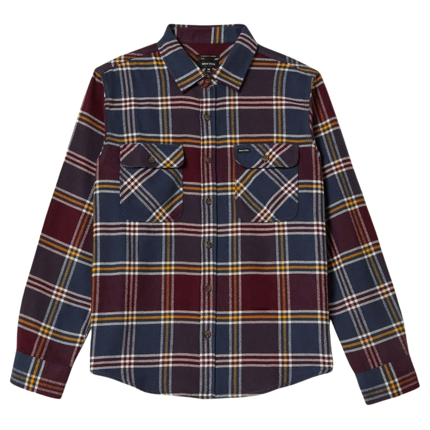 Brixton Mens Bowery Flannel Shacket