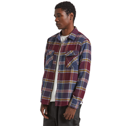 Brixton Mens Bowery Flannel Shacket