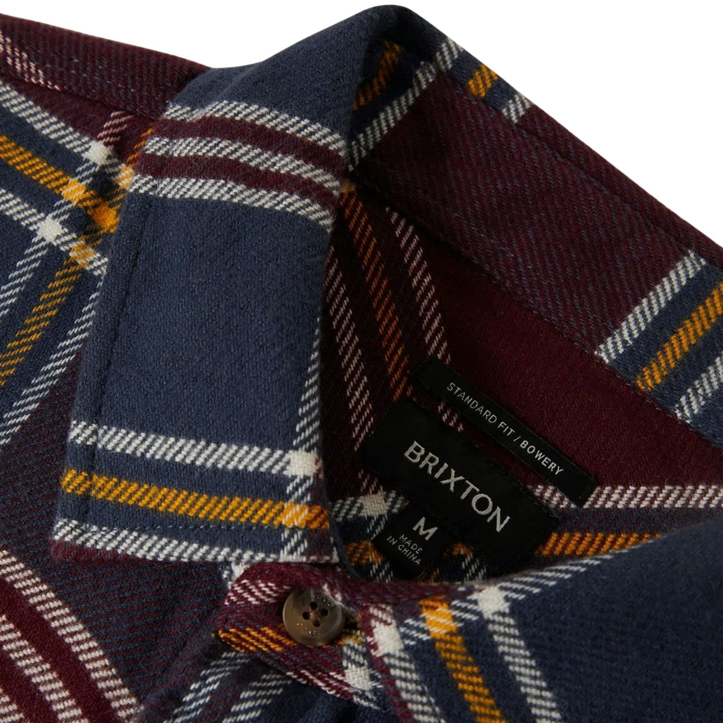 Brixton Mens Bowery Flannel Shacket