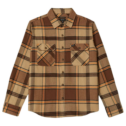 Brixton Mens Bowery Flannel Shacket