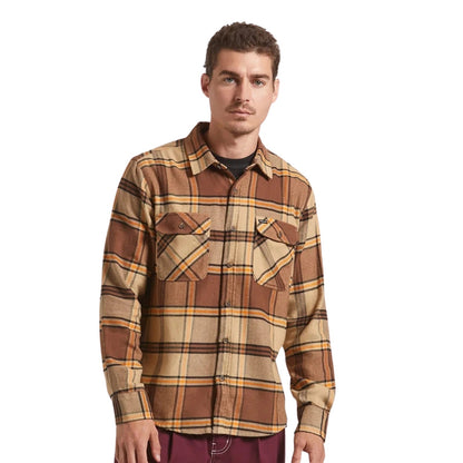 Brixton Mens Bowery Flannel Shacket