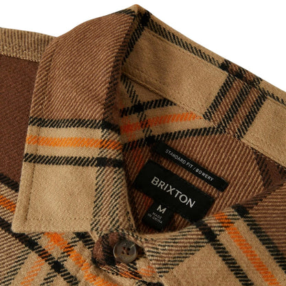Brixton Mens Bowery Flannel Shacket