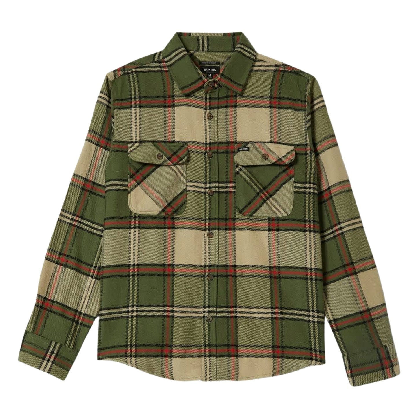 Brixton Mens Bowery Flannel Shacket