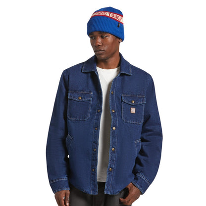 Brixton Mens Durham Sherpa Lined Bomber Jacket