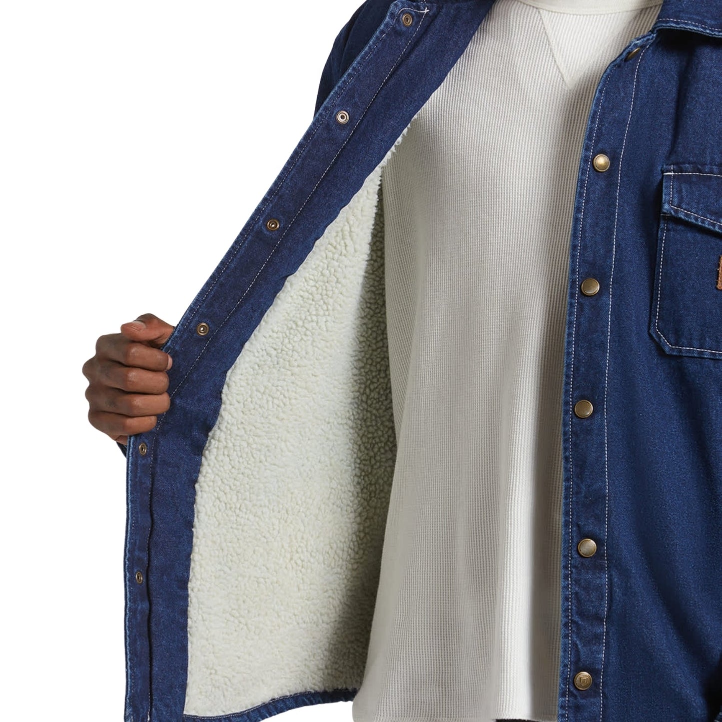 Brixton Mens Durham Sherpa Lined Bomber Jacket