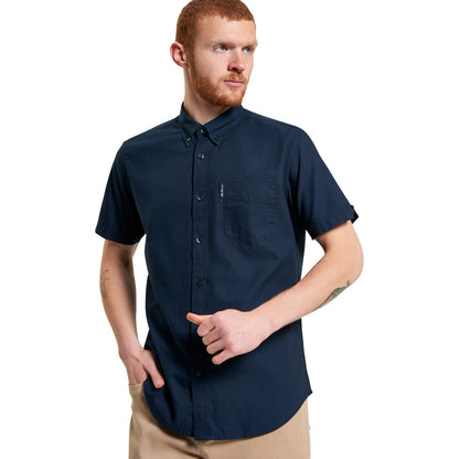 Ben Sherman Mens Signature Oxford Short Sleeve Shirt