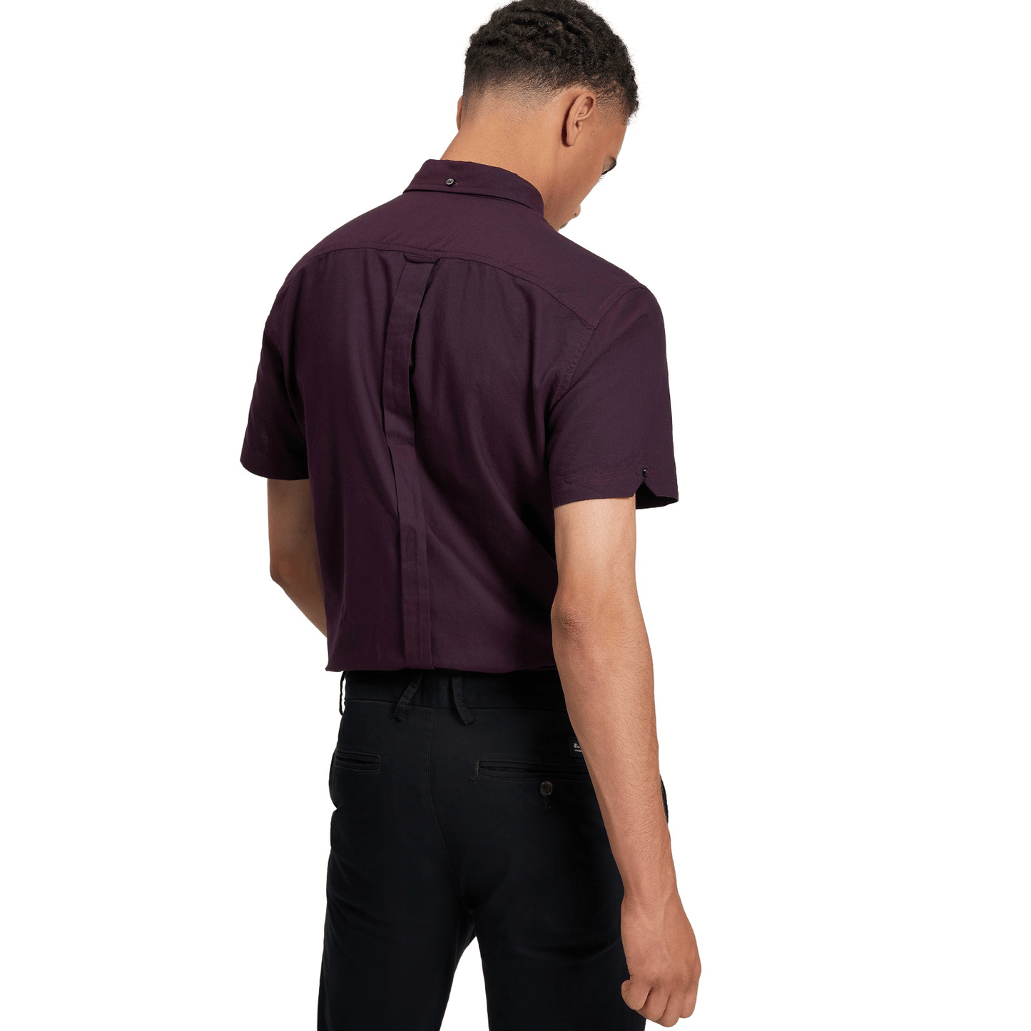 Ben Sherman Mens Signature Oxford Short Sleeve Shirt