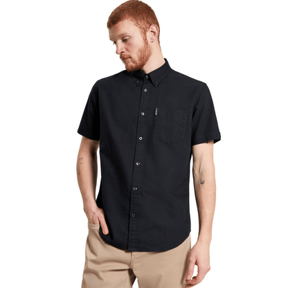 Ben Sherman Mens Signature Oxford Short Sleeve Shirt