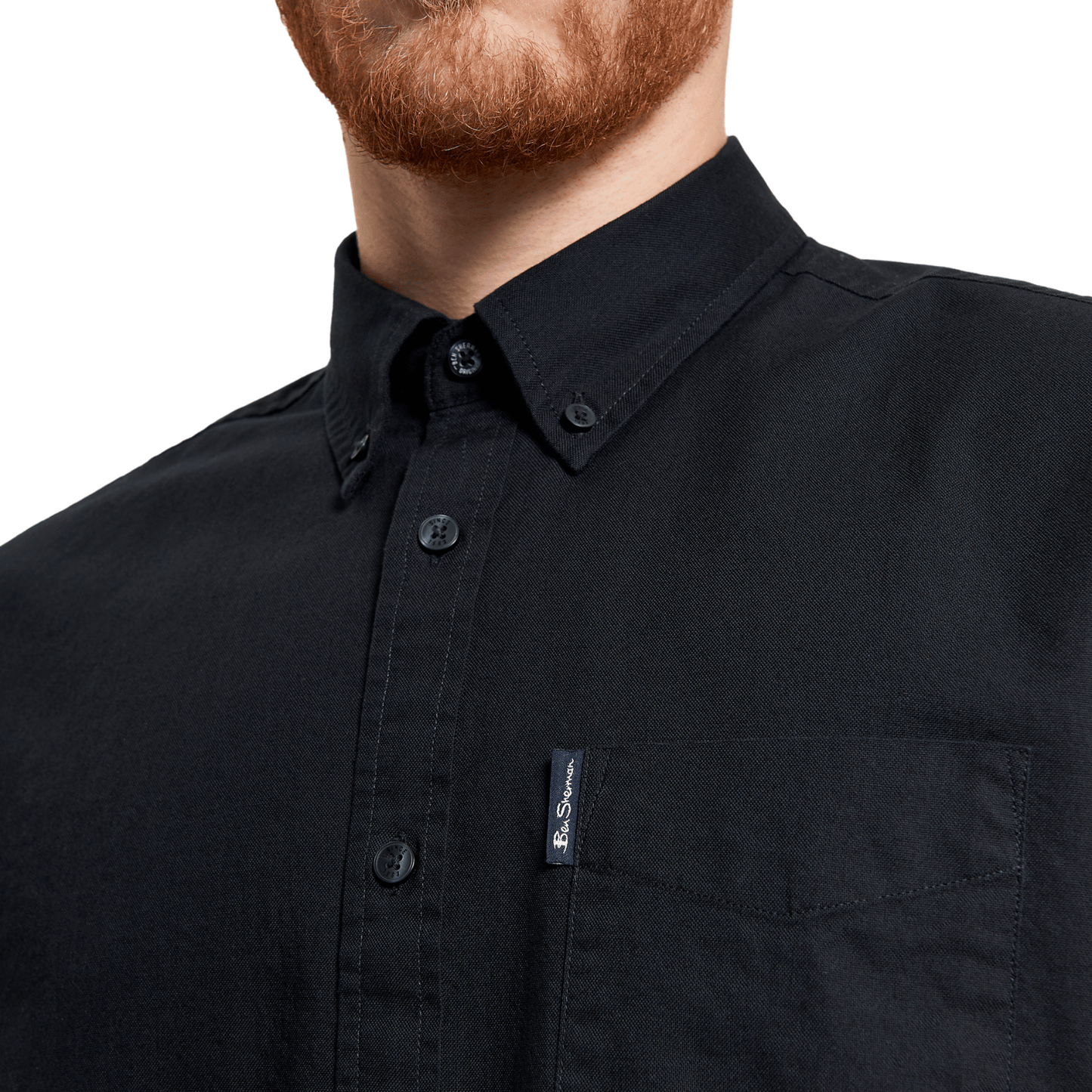 Ben Sherman Mens Signature Oxford Short Sleeve Shirt