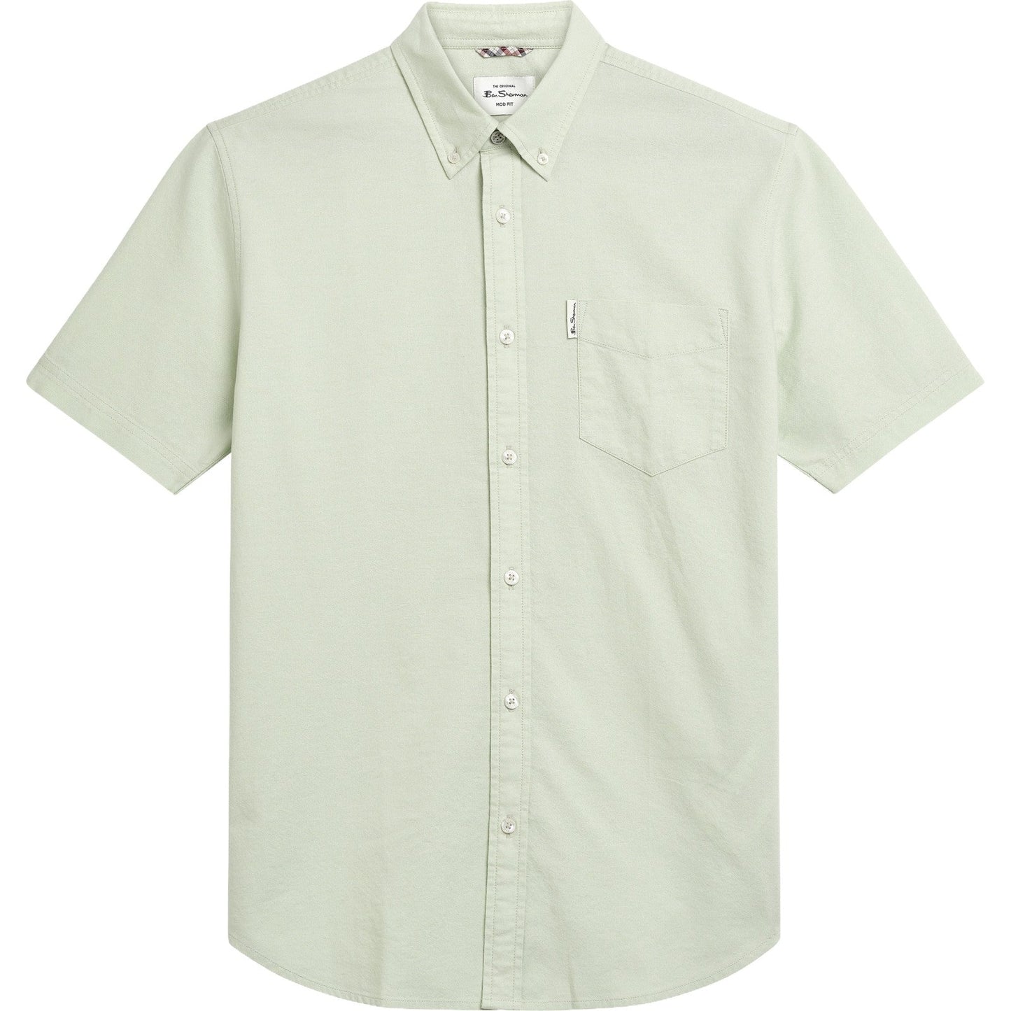 Ben Sherman Mens Signature Oxford Short Sleeve Shirt