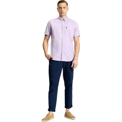 Ben Sherman Mens Signature Oxford Short Sleeve Shirt