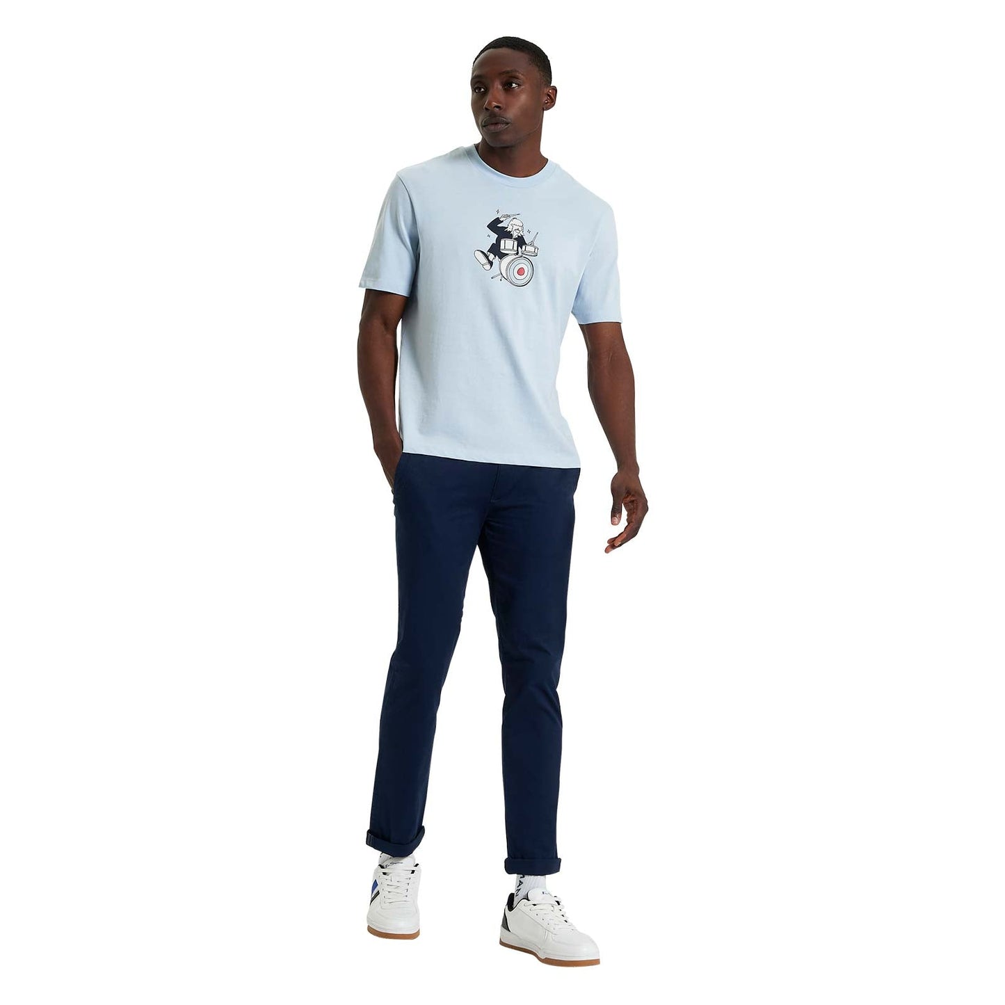 Ben Sherman Mens Drummer Target Short Sleeve T-Shirt