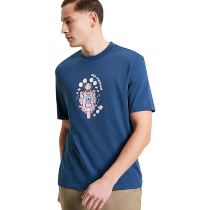 Ben Sherman Mens Mod Scooter Short Sleeve T-Shirt