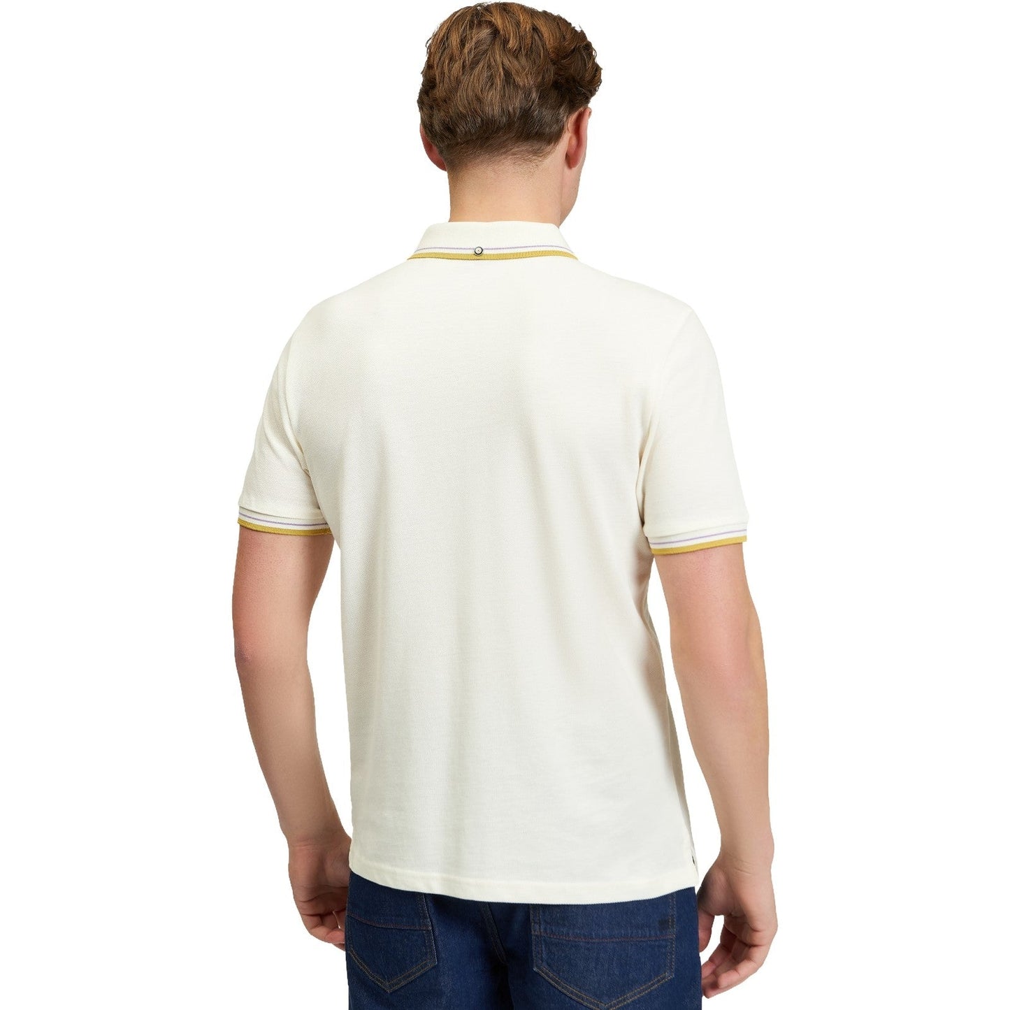 Ben Sherman Mens Signature Pique Short Sleeve Polo Shirt