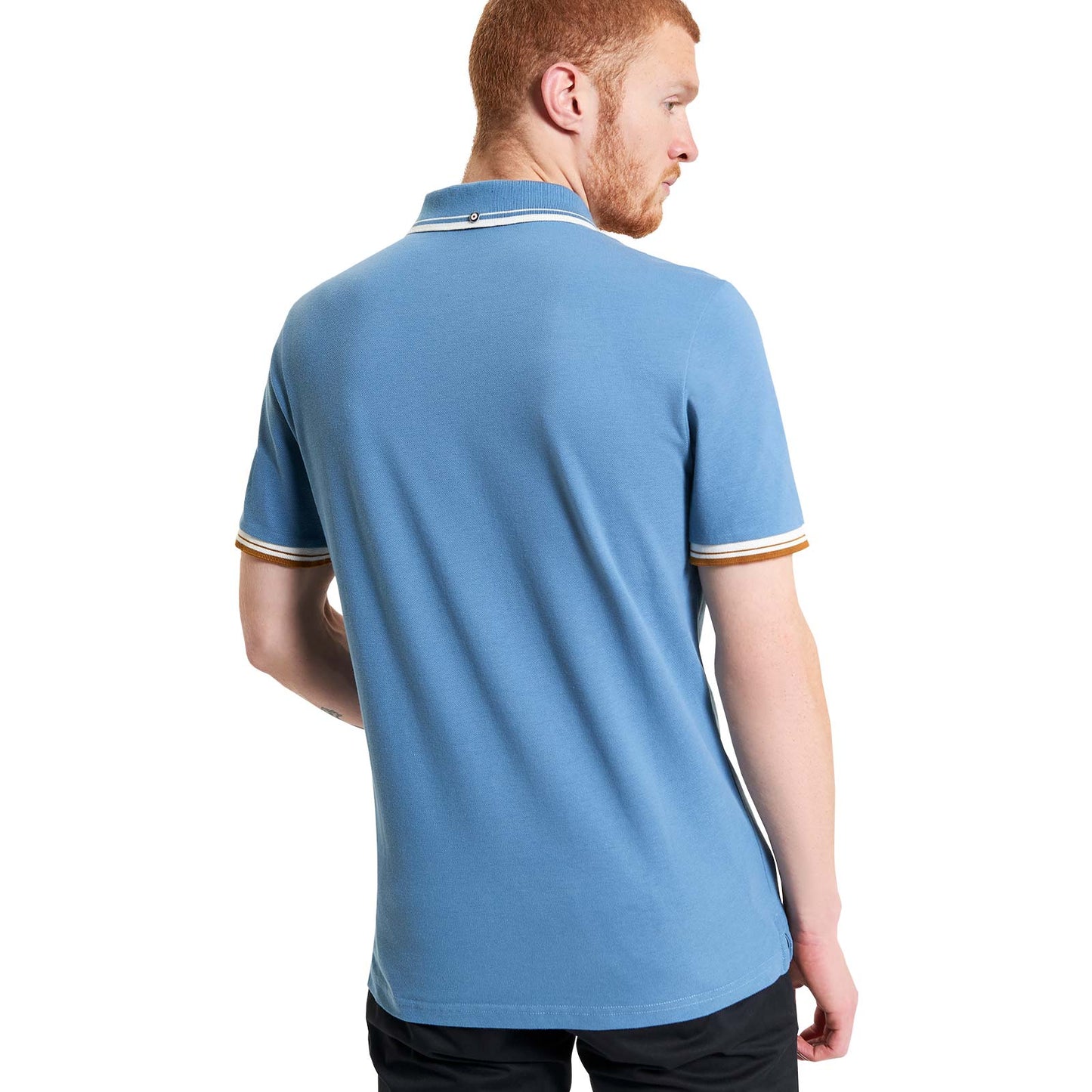 Ben Sherman Mens Signature Pique Short Sleeve Polo Shirt