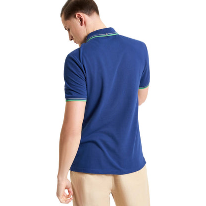 Ben Sherman Mens Signature Pique Short Sleeve Polo Shirt