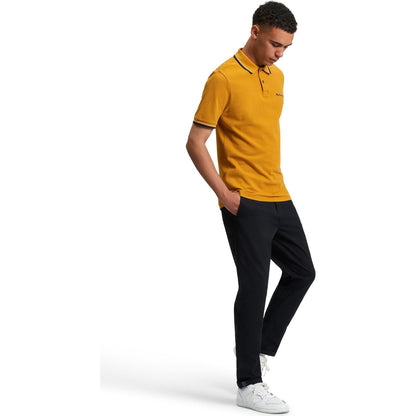 Ben Sherman Mens Signature Pique Short Sleeve Polo Shirt
