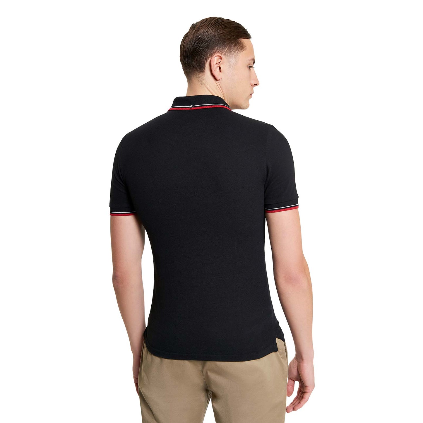 Ben Sherman Mens Signature Pique Big & Tall Short Sleeve Polo Shirt