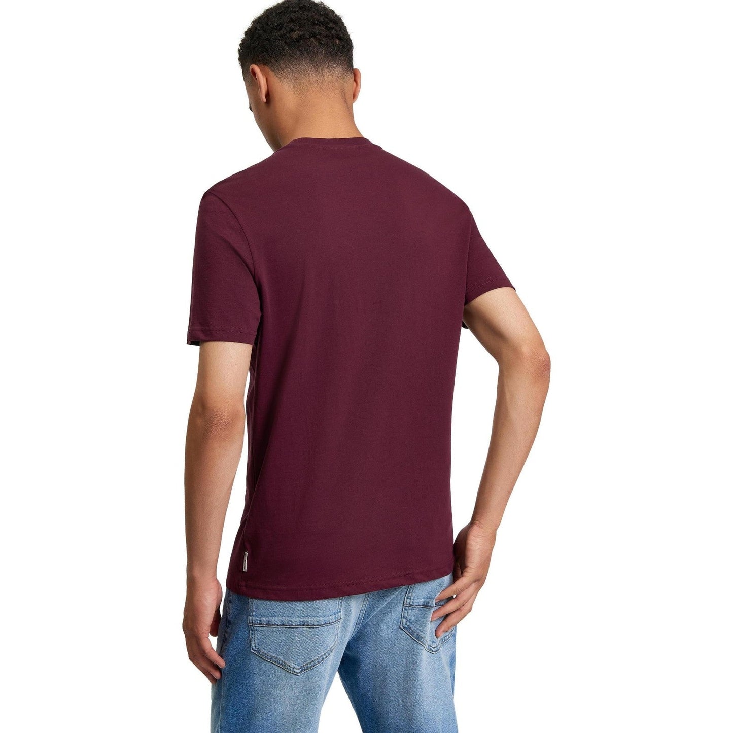 Ben Sherman Mens Core Stripe Graphic Short Sleeve T-Shirt