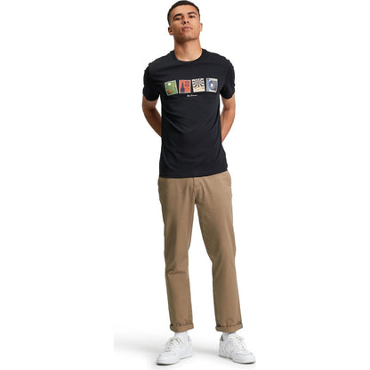 Ben Sherman Mens Pub Sports Graphic Short Sleeve T-Shirt