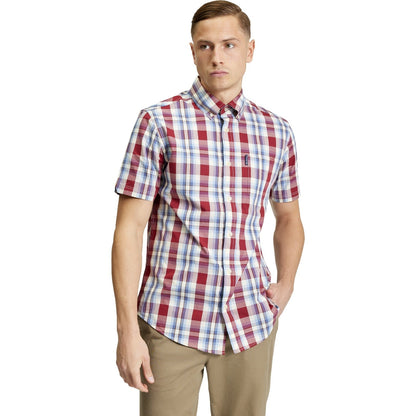 Ben Sherman Mens Classic Check Short Sleeve Shirt