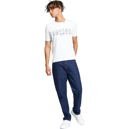 Ben Sherman Mens The Start Line Graphic Short Sleeve T-Shirt