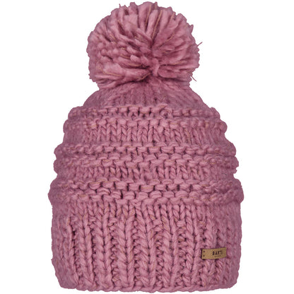 Barts Womens Jasmin Classic Hand Knit Knitted Bobble Hat