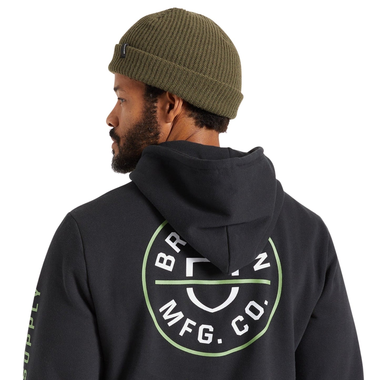 Brixton Mens Heist Rib Knit Beanie
