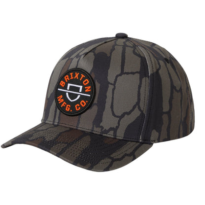 Brixton Mens Crest Netplus Medium Profile Baseball Cap