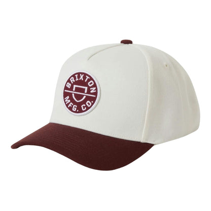 Brixton Mens Crest Netplus Medium Profile Baseball Cap