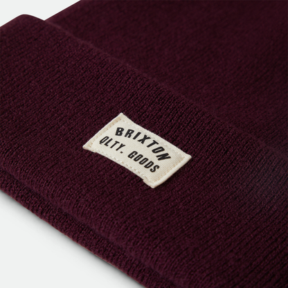 Brixton Mens Woodburn Watch Beanie