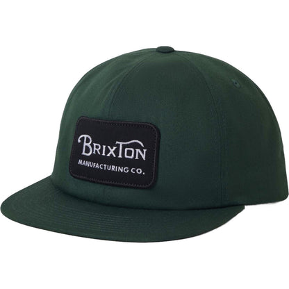 Brixton Mens Grade Snapback Baseball Cap