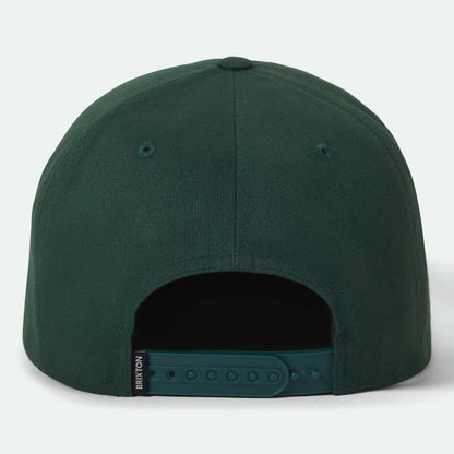 Brixton Mens Grade Snapback Baseball Cap