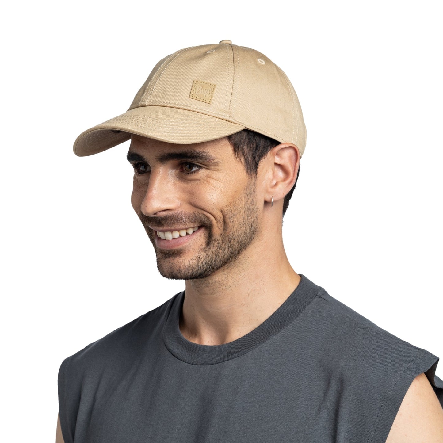 Buff Adults Solid UPF 50 6 Panel Running Baseball Cap Hat