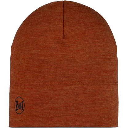 Buff Unisex Adults Midweight Merino Wool Beanie Hat - Cinnamon