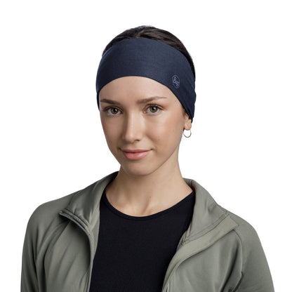 Buff Unisex CoolNet UV+ Headband - Solid Night Blue