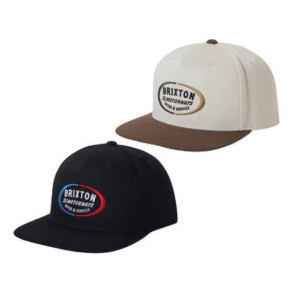 Brixton Mens Rhett Snapback Baseball Cap