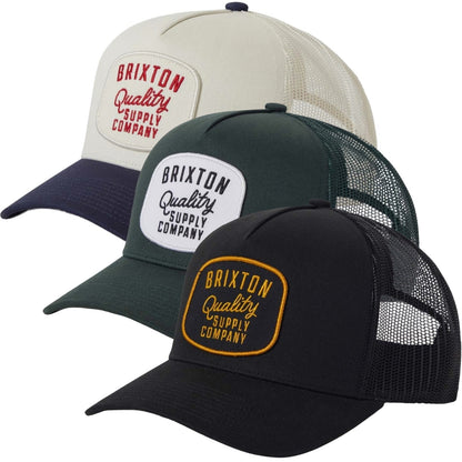 Brixton Mens Hubal Netplus Trucker Cap